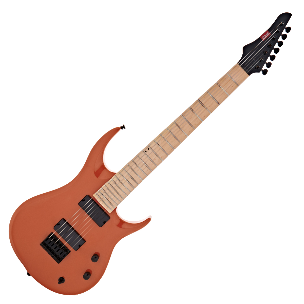 G4M 529 Electric Guitar, 7-String, Marmalade - G4M
