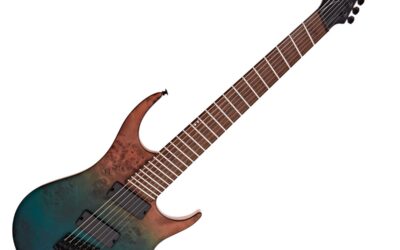 G4M 529 Pro Fanned Fret 7-String, Ocean Fade