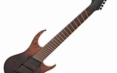 G4M 529 Pro Fanned Fret 8-String, Grey Tide Fade
