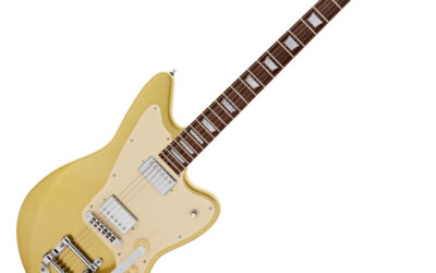 G4M 638 TM Electric Guitar, Gold Sparkle