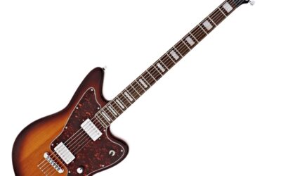 G4M 638 Baritone Electric Guitar, Tobacco Sunburst