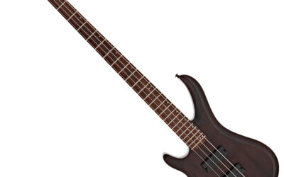 G4M 878 Left Hand Bass Guitar, Walnut Stain