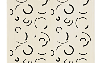 G4M Acoustics Curves 60 x 60cm Panel, Poplar