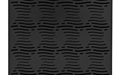 G4M Acoustics Waves 60 x 60cm Panel, Black