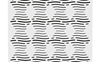 G4M Acoustics Waves 60 x 60cm Panel, White