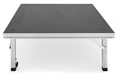 G4M Compact Stage Platform with Legs, 1 x 1m