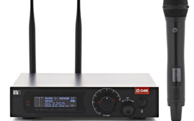 G4M True Diversity Single Wireless System, Handheld Mic