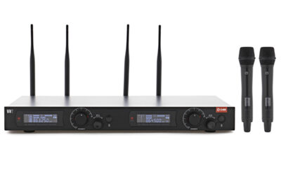 G4M True Diversity Dual Wireless System, Handheld Mics