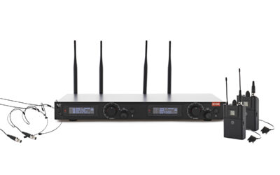 G4M True Diversity Dual Wireless System, Lavalier & Headset Mics